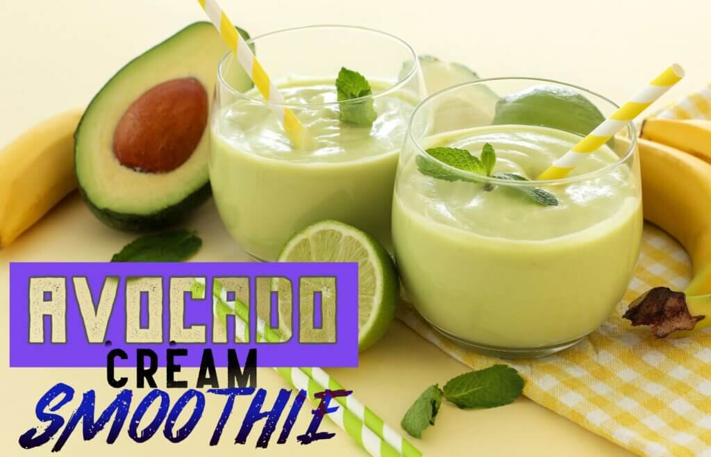 Avocado Cream Smoothie