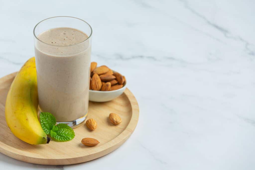 Day 7 Mixed Nut Butter Smoothie